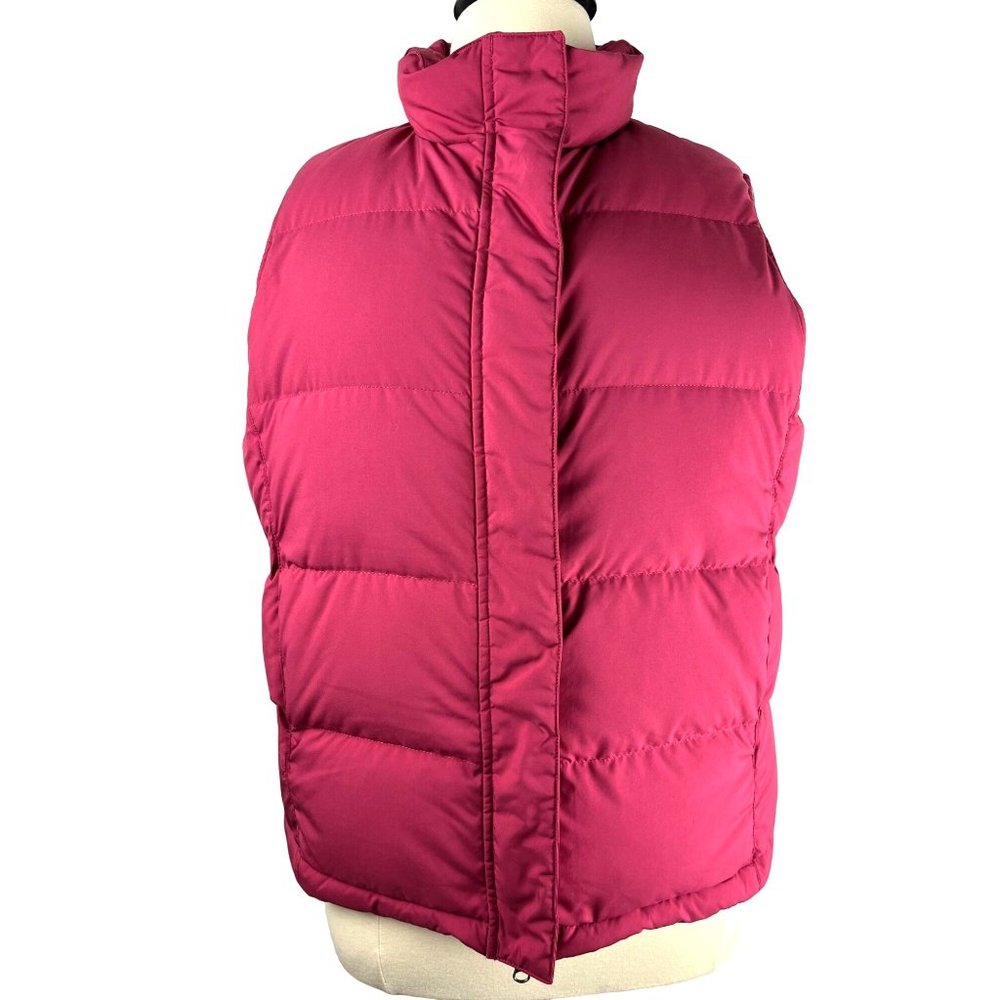L.L Bean Pink Goose Down Vest, Women's Size X Large